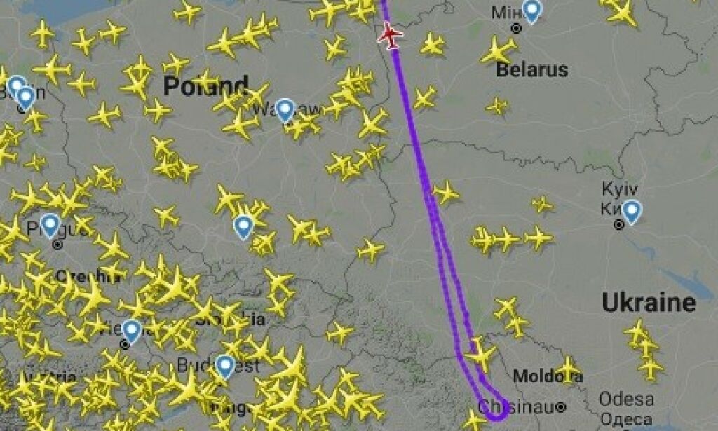 image: Norwegian-fly måtte ta U-sving i lufta