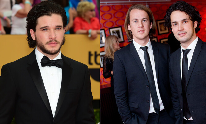LIKHET: Bård og Vegard Ylvisåker synes Vegard ligner på Jon Snow, spilt av Kit Harrington, i «Game of Thrones». Foto: NTB Scanpix LIKHET: Bård og Vegard Ylvisåker synes Vegard ligner på Jon Snow, spilt av Kit Harrington, i «Game of Thrones». Foto: NTB Scanpix