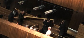 Vedlikeholdet av Operaen: - Prioritert uteområdene Vedlikeholdet av Operaen: - Prioritert uteområdene