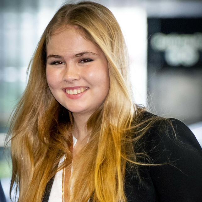 ARVER TRONEN: Nederlands Kronprinsesse Catharina-Amalia av Nederland (15). Foto: NTB Scanpix ARVER TRONEN: Nederlands Kronprinsesse Catharina-Amalia av Nederland (15). Foto: NTB Scanpix