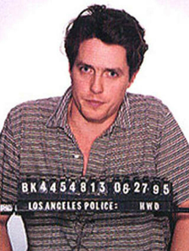 TATT MED BUKSA NEDE: Hugh Grant ble arrestert med en prostituert i 1995. Foto: STELLA PICTURES TATT MED BUKSA NEDE: Hugh Grant ble arrestert med en prostituert i 1995. Foto: STELLA PICTURES