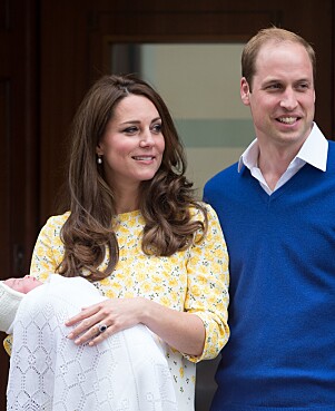 <strong>ANDRE GANG:</strong> To år senere, da prinsesse Charlotte kom til verden, var hertugparet tilbake. Foto: NTB scanpix <strong>ANDRE GANG:</strong> To år senere, da prinsesse Charlotte kom til verden, var hertugparet tilbake. Foto: NTB scanpix