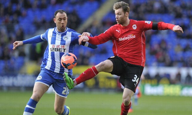 NORDMANN: Jo Inge Berget i aksjon for Cardiff. Foto: NTB scanpix NORDMANN: Jo Inge Berget i aksjon for Cardiff. Foto: NTB scanpix