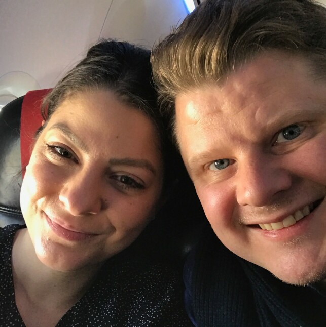 ØNSKER SEG BARN: Sara og Joakim legger ikke skjul på at de ser for seg å starte familie sammen. Foto: Privat ØNSKER SEG BARN: Sara og Joakim legger ikke skjul på at de ser for seg å starte familie sammen. Foto: Privat