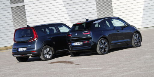 image: Kia e-Soul utfordrer BMW i3