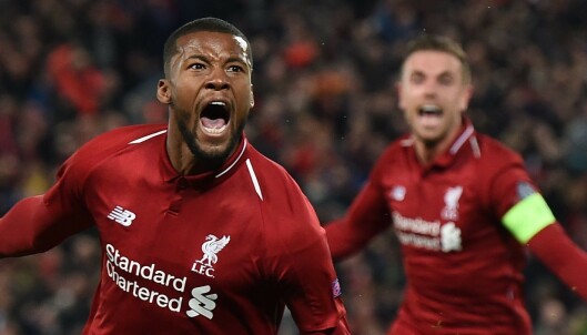 Sensasjonelt Liverpool-comeback sikret finale Sensasjonelt Liverpool-comeback sikret finale