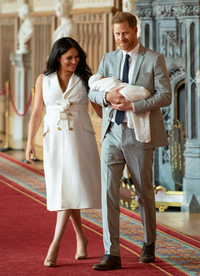 ROLIG: Ifølge hertuginne Meghan er den lille prinsen veldig rolig, og har bare vært en drøm. FOTO: NTB Scanpix ROLIG: Ifølge hertuginne Meghan er den lille prinsen veldig rolig, og har bare vært en drøm. FOTO: NTB Scanpix