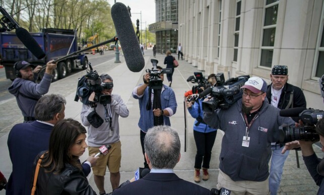 MEDIA INTEREST: There is huge interest in the current trial. Here Keith Ranieres lawyer Paul DerOhannesian speaks to the press on Tuesday. Photo: NTB Scanpix MEDIA INTEREST: There is huge interest in the current trial. Here Keith Ranieres lawyer Paul DerOhannesian speaks to the press on Tuesday. Photo: NTB Scanpix