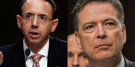image: Rosenstein går til motangrep på Comey