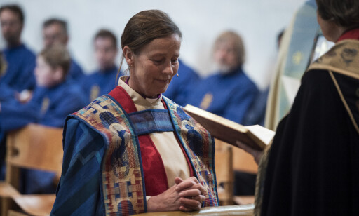 BISKOP: Anne Lise Ådnøy blir vigslet til ny biskop i Stavanger bispedømme søndag 17. mars i år. Foto: Carina Johansen / NTB Scanpix BISKOP: Anne Lise Ådnøy blir vigslet til ny biskop i Stavanger bispedømme søndag 17. mars i år. Foto: Carina Johansen / NTB Scanpix