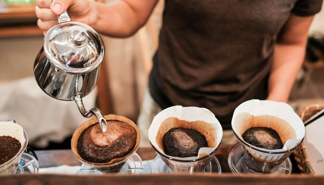 FILTER: Filtrert kaffe er fri for oljer og fettstoffer. FOTO: Shutterstock FILTER: Filtrert kaffe er fri for oljer og fettstoffer. FOTO: Shutterstock