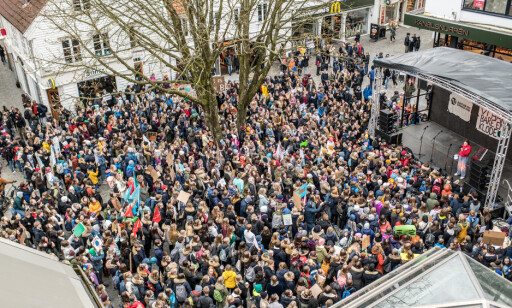 MARS I STAVANGER: Skolestreik for klima. MARS I STAVANGER: Skolestreik for klima.