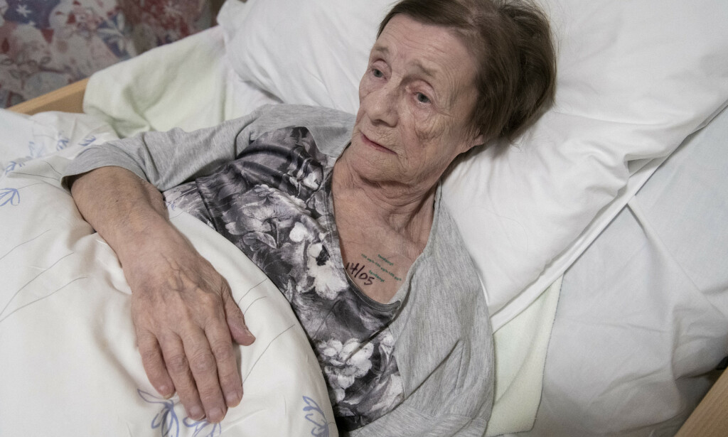 Dårlig: Reidun har vært mye dårlig den siste tida. Familien mener de ble motarbeidet av kommunen og at det var unødvendig å dra på hjemmebesøk i leiligheten da Reidun uansett ikke følte seg trygg der. Dårlig: Reidun har vært mye dårlig den siste tida. Familien mener de ble motarbeidet av kommunen og at det var unødvendig å dra på hjemmebesøk i leiligheten da Reidun uansett ikke følte seg trygg der.