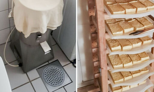 image: Produksjon på do - kan ha havnet på restaurant