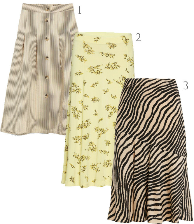 1. Kappahl, kr 399. 2. Samsøe & Samsøe via Boozt.com, kr 1199. 3. By Malene Birger via Zalando.no, kr 2095. 1. Kappahl, kr 399. 2. Samsøe & Samsøe via Boozt.com, kr 1199. 3. By Malene Birger via Zalando.no, kr 2095.