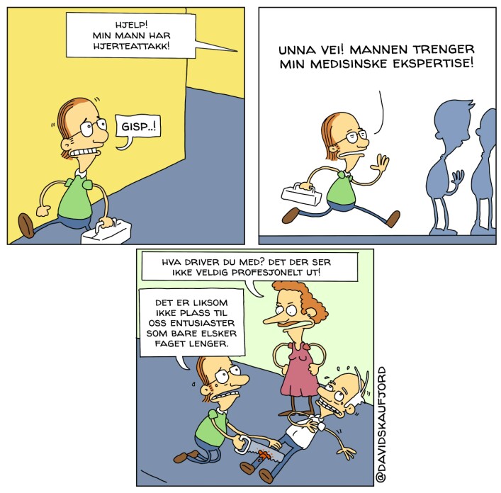 image: Vi er på vei inn i amatørenes tidsalder image: Vi er på vei inn i amatørenes tidsalder