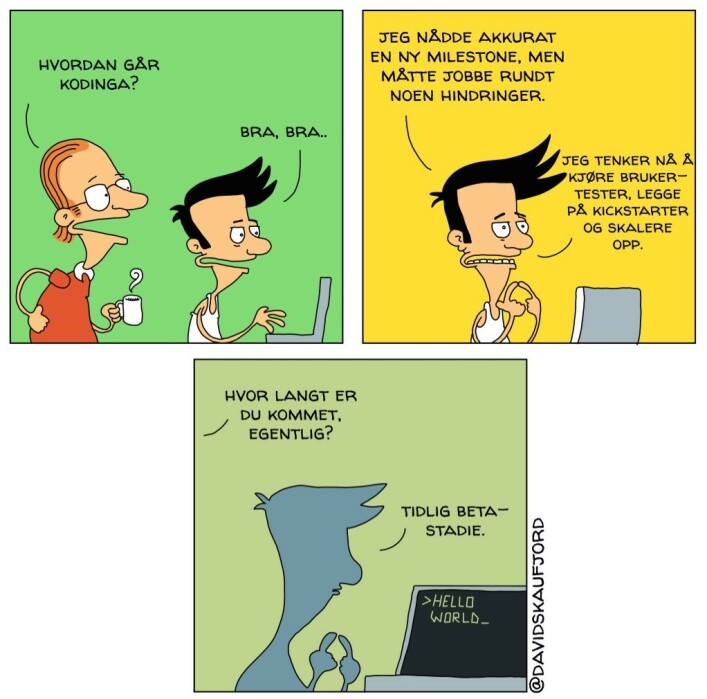 image: Vi er på vei inn i amatørenes tidsalder image: Vi er på vei inn i amatørenes tidsalder