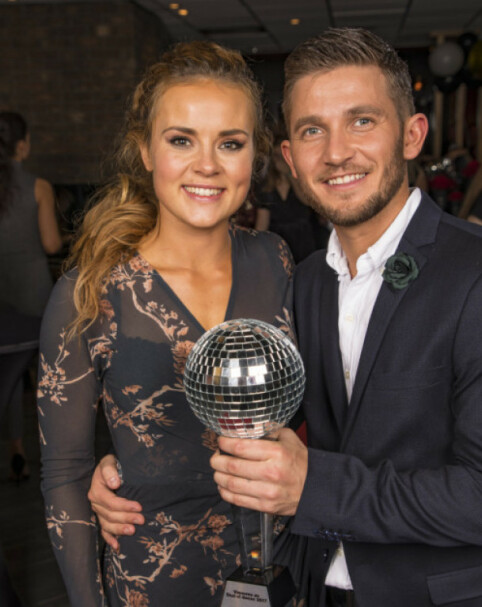 TIL TOPPS: Helene og Jørgen vant «Skal vi danse» i 2017. Året etter bekreftet de at de var blitt et par. Foto: Tor Lindseth / Se og Hør TIL TOPPS: Helene og Jørgen vant «Skal vi danse» i 2017. Året etter bekreftet de at de var blitt et par. Foto: Tor Lindseth / Se og Hør