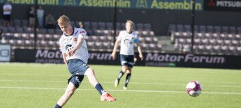 Praktmål av Fridjónsson da det ble poengdeling Praktmål av Fridjónsson da det ble poengdeling