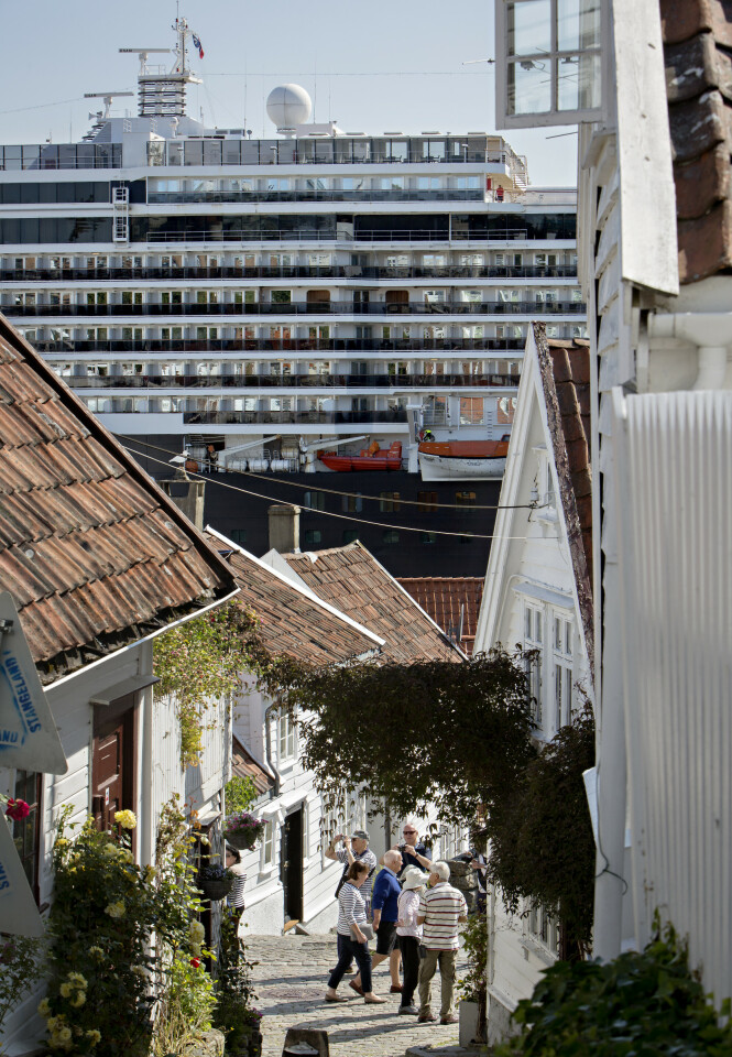 <strong>CRUISESKIP:</strong> Flere cruiseskip ankommer Stavanger daglig. Foto: Kristian Ridder-Nielsen / Dagbladet <strong>CRUISESKIP:</strong> Flere cruiseskip ankommer Stavanger daglig. Foto: Kristian Ridder-Nielsen / Dagbladet