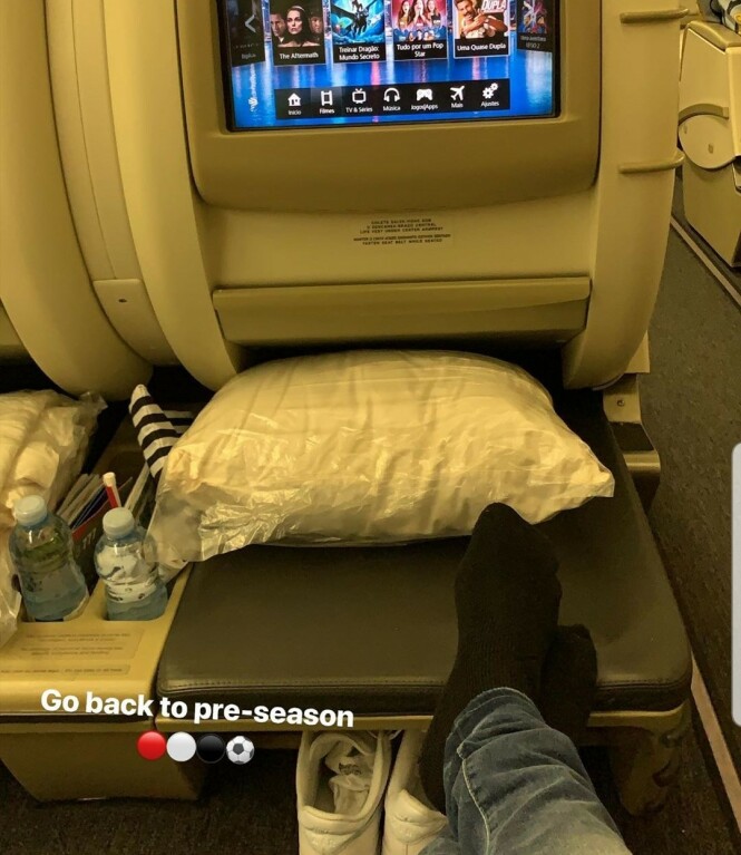 <strong>PÅ VEI TILBAKE:</strong> Fred la ut dette bildet på Instagram. Foto: Instagram <strong>PÅ VEI TILBAKE:</strong> Fred la ut dette bildet på Instagram. Foto: Instagram