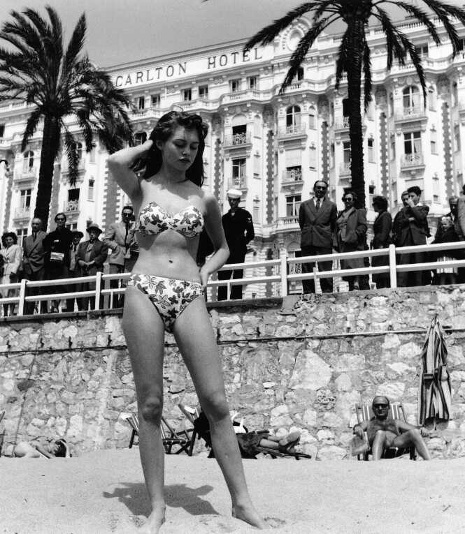 I CANNES: Brigitte Bardot i 1953. Foto: Scanpix I CANNES: Brigitte Bardot i 1953. Foto: Scanpix