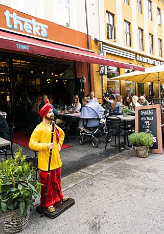 LYSLØYPA: Det har vært en mangel på gode uteserveringer i lysløypa. Theka har absolutt potensiale til å skille seg ut. LYSLØYPA: Det har vært en mangel på gode uteserveringer i lysløypa. Theka har absolutt potensiale til å skille seg ut.