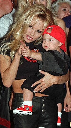 DEN GANG DA: Brandon med Pamela Anderson i 1997. Foto: NTB Scanpix DEN GANG DA: Brandon med Pamela Anderson i 1997. Foto: NTB Scanpix
