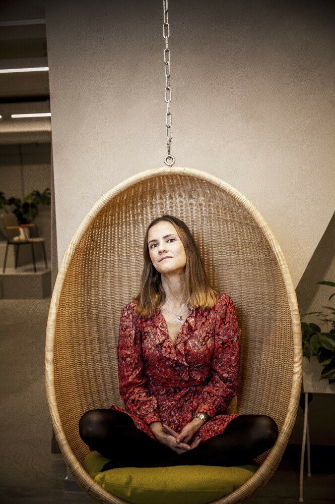 – Jeg ville gjøre store oppdagelser, vinne nobelprisen, redde verden, sier Katarina. FOTO: Rickard L. Eriksson – Jeg ville gjøre store oppdagelser, vinne nobelprisen, redde verden, sier Katarina. FOTO: Rickard L. Eriksson