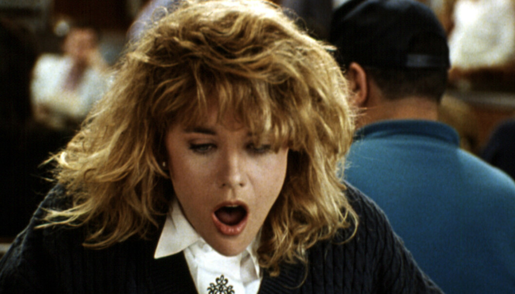 IKONISK: Meg Ryan har selv uttalt at produksjonen brukte en hel dag på å få scenen til å sitte. Foto: NTB Scanpix IKONISK: Meg Ryan har selv uttalt at produksjonen brukte en hel dag på å få scenen til å sitte. Foto: NTB Scanpix