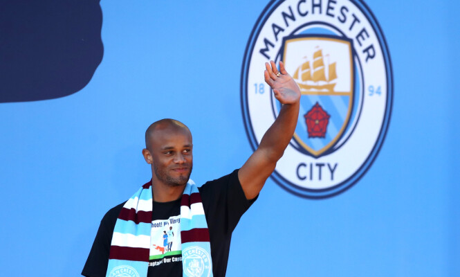 LEGENDE: Vincent Kompany tok farvel med Manchester City etter sesongen. Han var i klubben var 2008 til 2019. Nå er han spillende trener i Anderlecht. Foto: NTB Scanpix LEGENDE: Vincent Kompany tok farvel med Manchester City etter sesongen. Han var i klubben var 2008 til 2019. Nå er han spillende trener i Anderlecht. Foto: NTB Scanpix