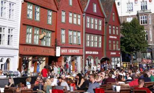 image: Liten grunn til turisthat i Norge