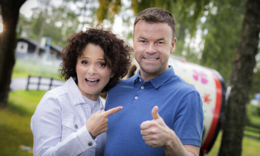 LEDET: Nadia Hasnaoui og Ole Rolfsrud leder Sommeråpent fra Storsand camping. FOTO: NRK LEDET: Nadia Hasnaoui og Ole Rolfsrud leder Sommeråpent fra Storsand camping. FOTO: NRK