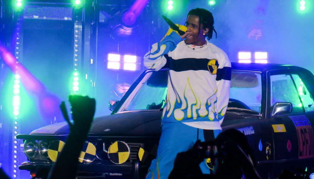 TILBAKE: For noen dager siden inntok Asap Rocky scenen for første gang etter varetektsfengslingen, ved 92.3 Real Street Festival i California. Foto: Ronin 47 / London Entertainment / SplashNews.com TILBAKE: For noen dager siden inntok Asap Rocky scenen for første gang etter varetektsfengslingen, ved 92.3 Real Street Festival i California. Foto: Ronin 47 / London Entertainment / SplashNews.com