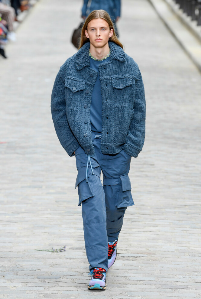PREBEN HELLEBERG: På catwalken for Louis Vuitton. Foto: Scanpix PREBEN HELLEBERG: På catwalken for Louis Vuitton. Foto: Scanpix