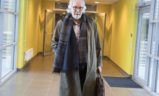 Gardermoen 20190117.
Venstres Carl-Erik Grimstad før landstyremøte for å ta stilling til den fremforhandlede regjeringsplatfomen på Gardermoen.
Foto: Vidar Ruud / NTB scanpix