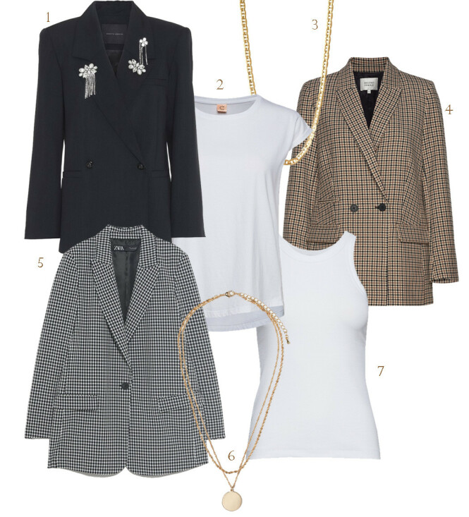 1. Birgitte Herskind via Hoyer.no, kr 2799. 2. Custommade via Boozt.com, kr 399. 3. Maria Black, kr 1600. 4. Second Female, kr 1799. 5. Zara, kr 599. 6. H&M, kr 90. 7. Toteme via Boozt.com, kr 950. 1. Birgitte Herskind via Hoyer.no, kr 2799. 2. Custommade via Boozt.com, kr 399. 3. Maria Black, kr 1600. 4. Second Female, kr 1799. 5. Zara, kr 599. 6. H&M, kr 90. 7. Toteme via Boozt.com, kr 950.