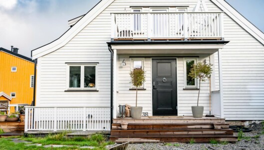 <strong>STØRRE:</strong> Husets areal har økt med 46 kvadratmeter. <strong>STØRRE:</strong> Husets areal har økt med 46 kvadratmeter.