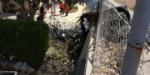 image: Helikopter og fly krasjet på Mallorca