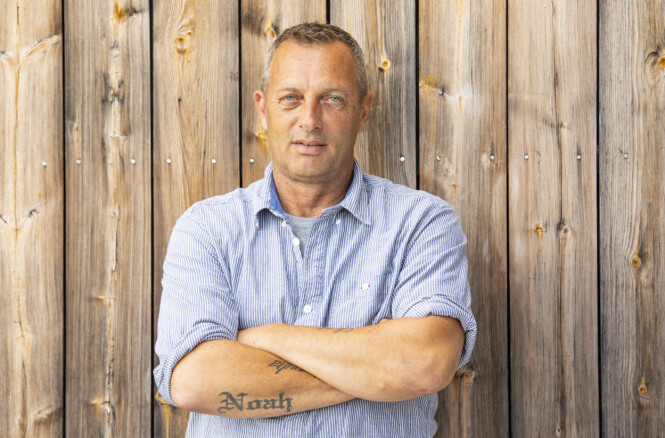 - GODT FORBEREDT: Anleggsarbeider Leif Haugo Stavenjord (53). Foto: Tor Lindseth / Se og Hør - GODT FORBEREDT: Anleggsarbeider Leif Haugo Stavenjord (53). Foto: Tor Lindseth / Se og Hør