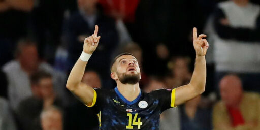 image: Berisha-dobbel sjokkerte England
