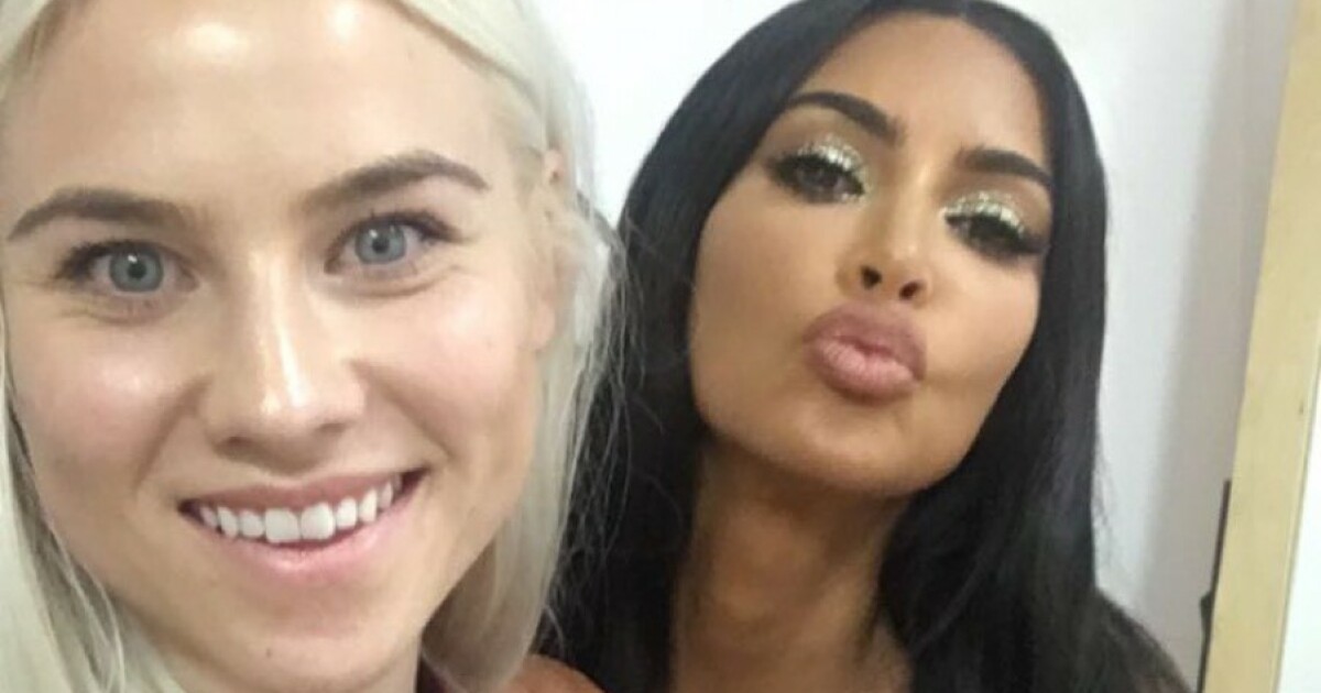 Norwegian Rikke Hangs With Kim Kardashian
