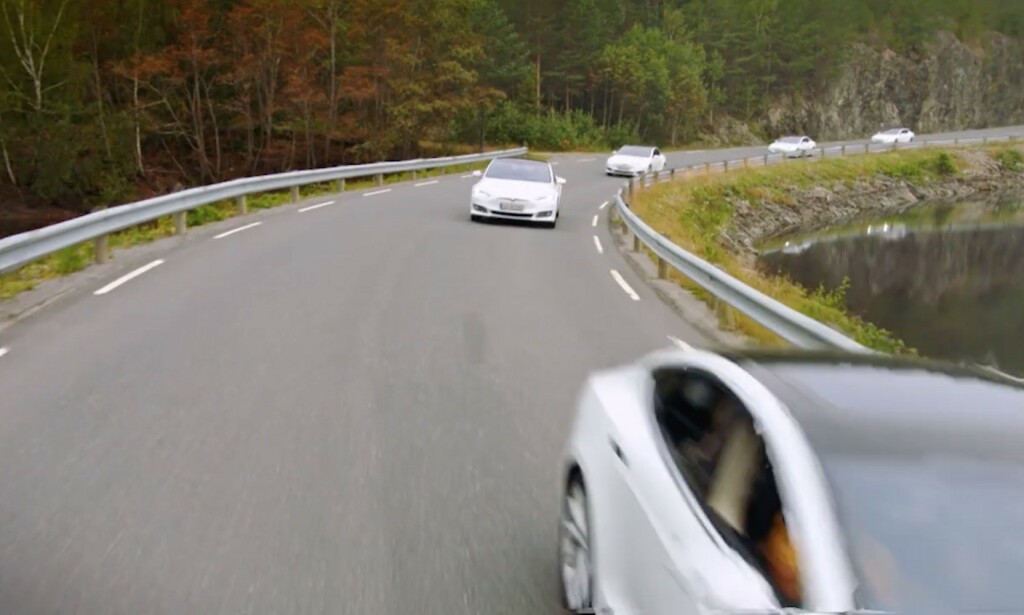 Og ikke en bomring i sikte. Foto: TV2 Og ikke en bomring i sikte. Foto: TV2