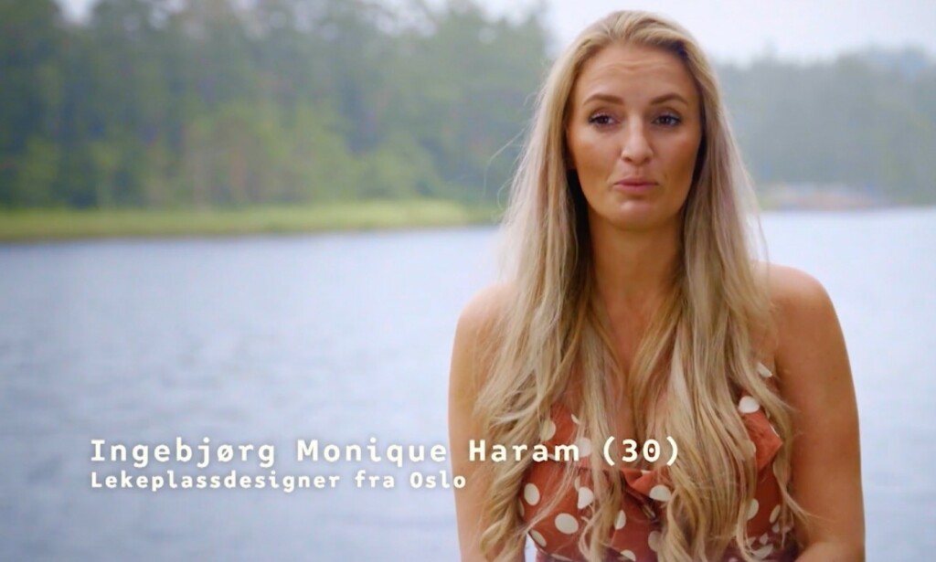 Som utøvende lekeplassdesigner har Ingebjørg Monique samme filosofi når det kommer til lekeplasser som hun har med menn og barn: de må settes på plass. Foto: TV2 Som utøvende lekeplassdesigner har Ingebjørg Monique samme filosofi når det kommer til lekeplasser som hun har med menn og barn: de må settes på plass. Foto: TV2