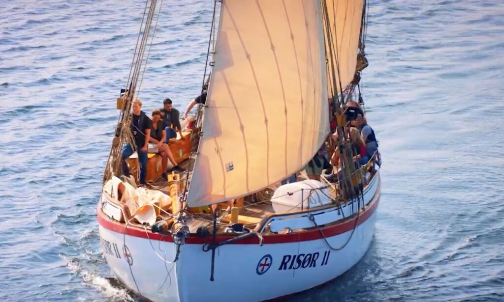 Raust av Risør IL å låne bort skuta si. Foto: TV2 Raust av Risør IL å låne bort skuta si. Foto: TV2