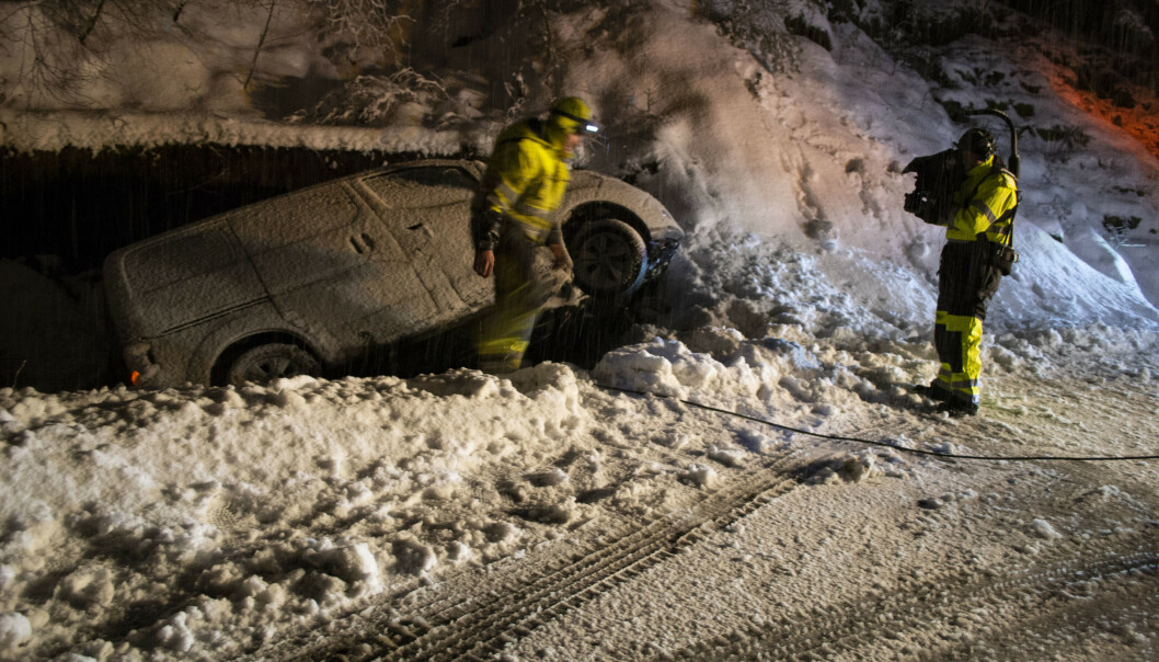 <strong>SJANSELØS:</strong> Redningsoppdragene er mange og varierte. Foto: National Geographic <strong>SJANSELØS:</strong> Redningsoppdragene er mange og varierte. Foto: National Geographic