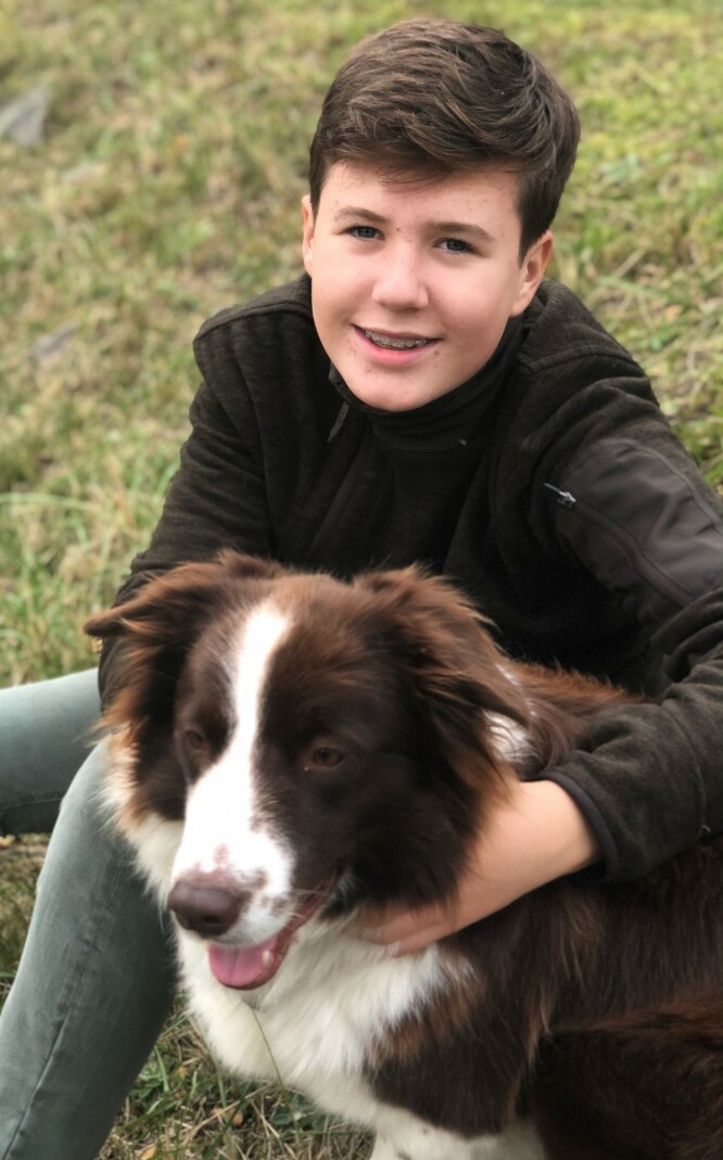 SE - SÅ STOR: Prins Christian har fylt 14 år, og skal konfirmeres til neste år. Foto: H.K.H. Kronprinsessen / Det danske kongehus SE - SÅ STOR: Prins Christian har fylt 14 år, og skal konfirmeres til neste år. Foto: H.K.H. Kronprinsessen / Det danske kongehus