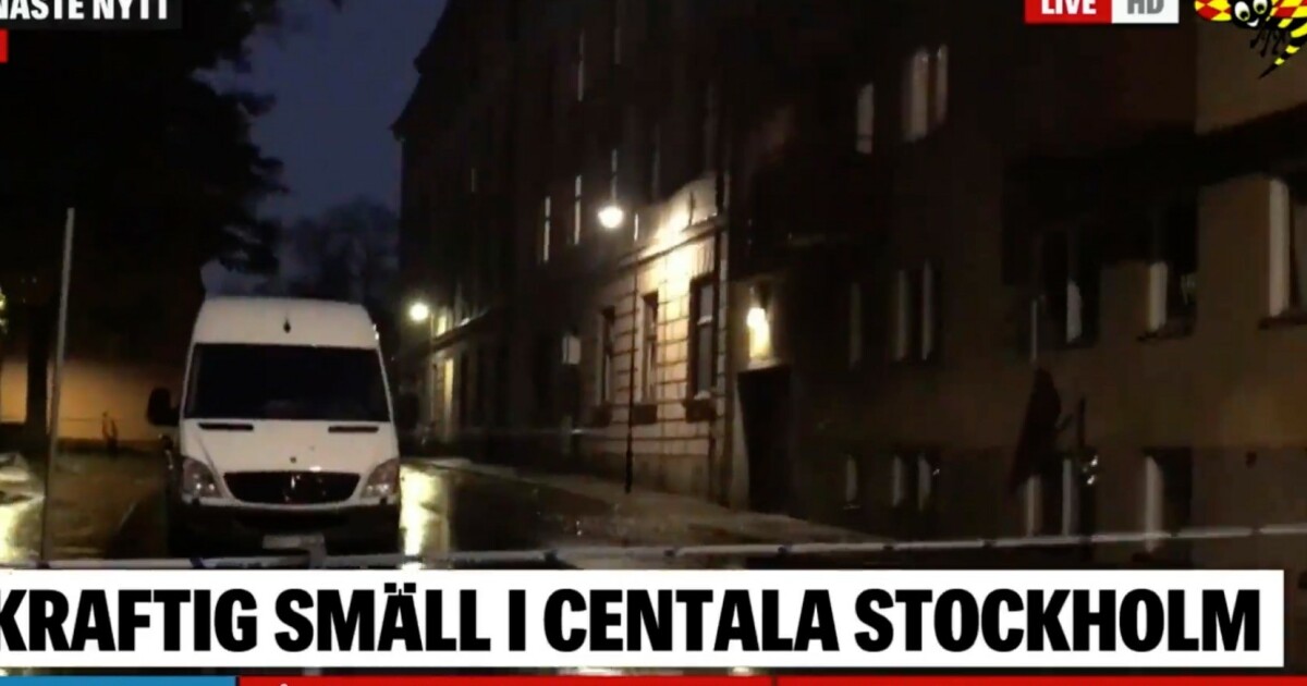 Nye eksplosjoner i Stockholms-området