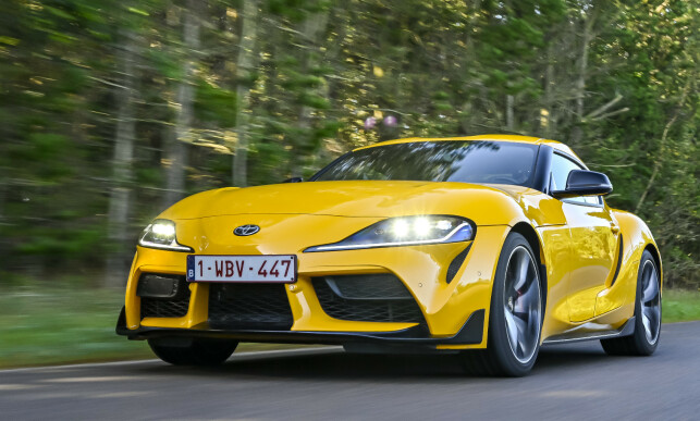TOYOTA SUPRA: Pris fra 906.300 kroner. Foto: Jamieson Pothecary TOYOTA SUPRA: Pris fra 906.300 kroner. Foto: Jamieson Pothecary
