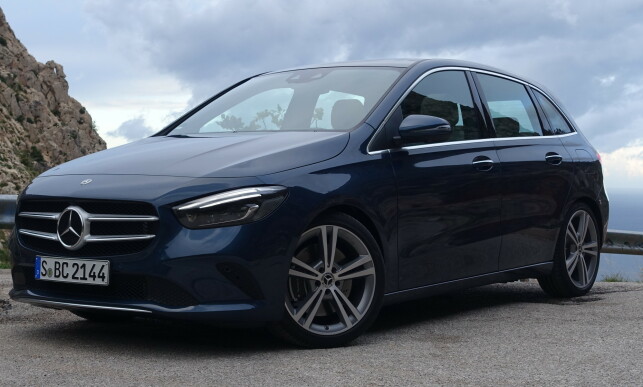 MERCEDES-BENZ B-KLASSE: Pris fra 391.000 kroner. Foto: Knut Moberg MERCEDES-BENZ B-KLASSE: Pris fra 391.000 kroner. Foto: Knut Moberg